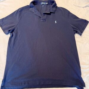 Polo Ralph Lauren Shirt Men’s XL Navy Classic Fit Short Sleeve Polo Pony Logo